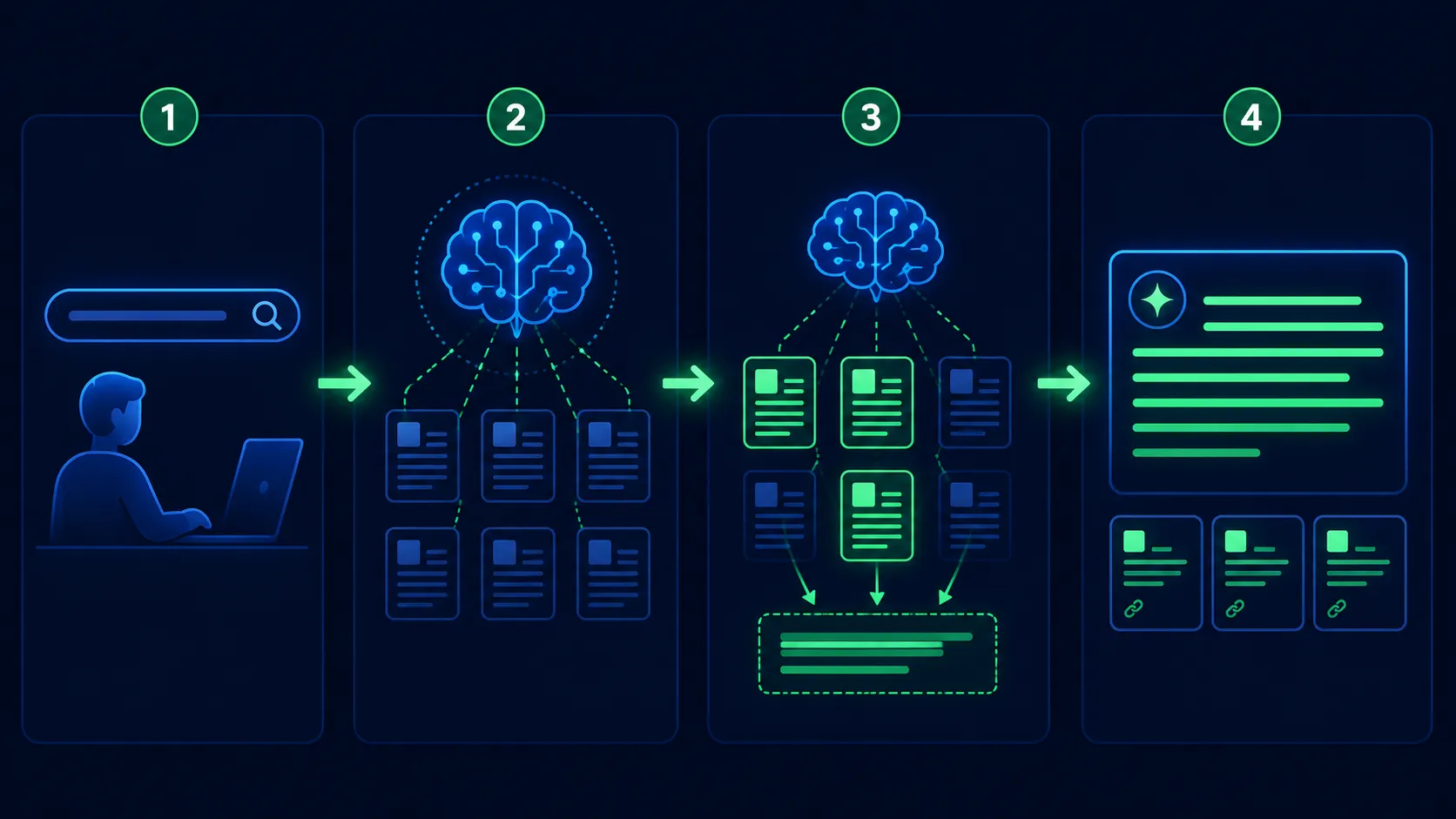 How retrieval augmented generation works in Google AI Overviews | Sawan Jha