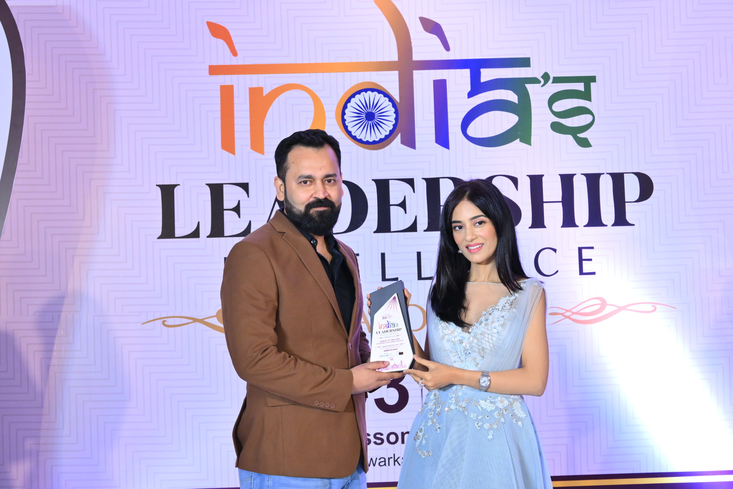 Sawan Jha Getting Award for Best Local SEO Agency in Delhi