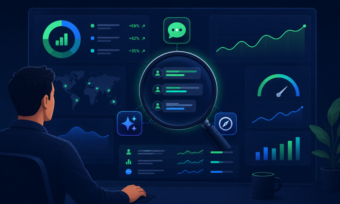 Tracking AI search visibility across ChatGPT Gemini and Perplexity